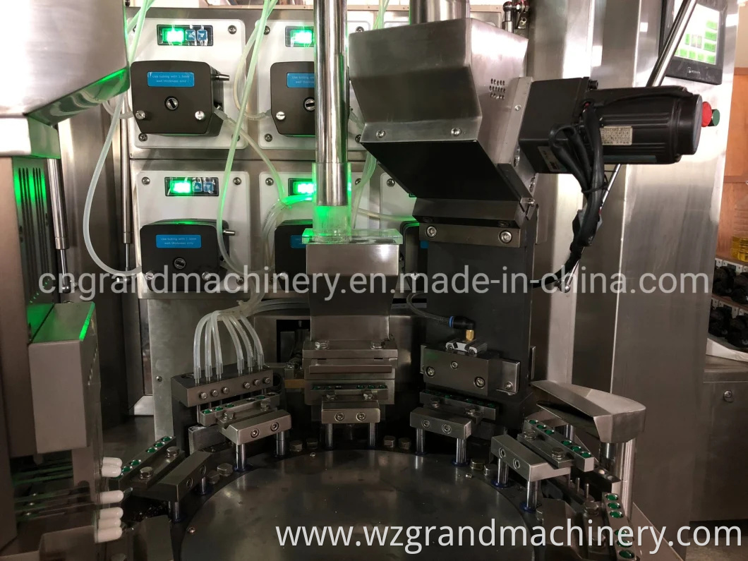 Liquid Capsule Filling Machine with Sealing Machine Vitamin C Liquid Softgel Capsules Filling Machine Njp-260